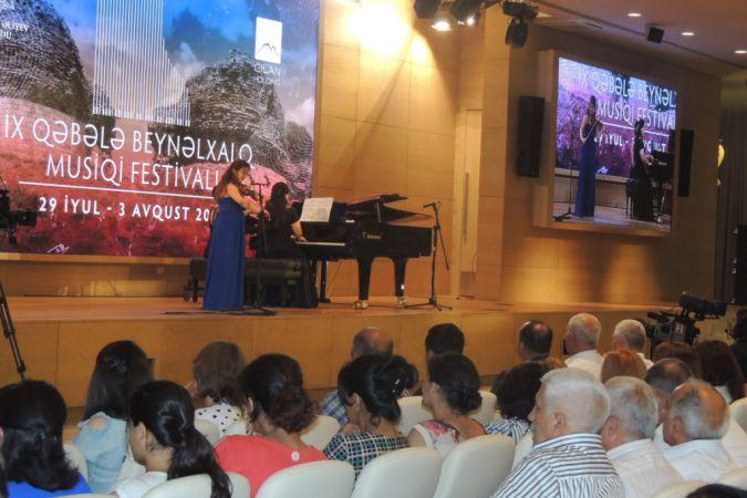 При организации Фонда Гейдара Алиева в Габале проходит IX Международный музыкальный фестиваль (ФОТО)