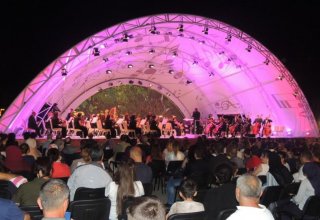 Qəbələ Beynəlxalq Musiqi Festivalı çərçivəsində Azərbaycan Dövlət Simfonik Orkestrinin konserti olub