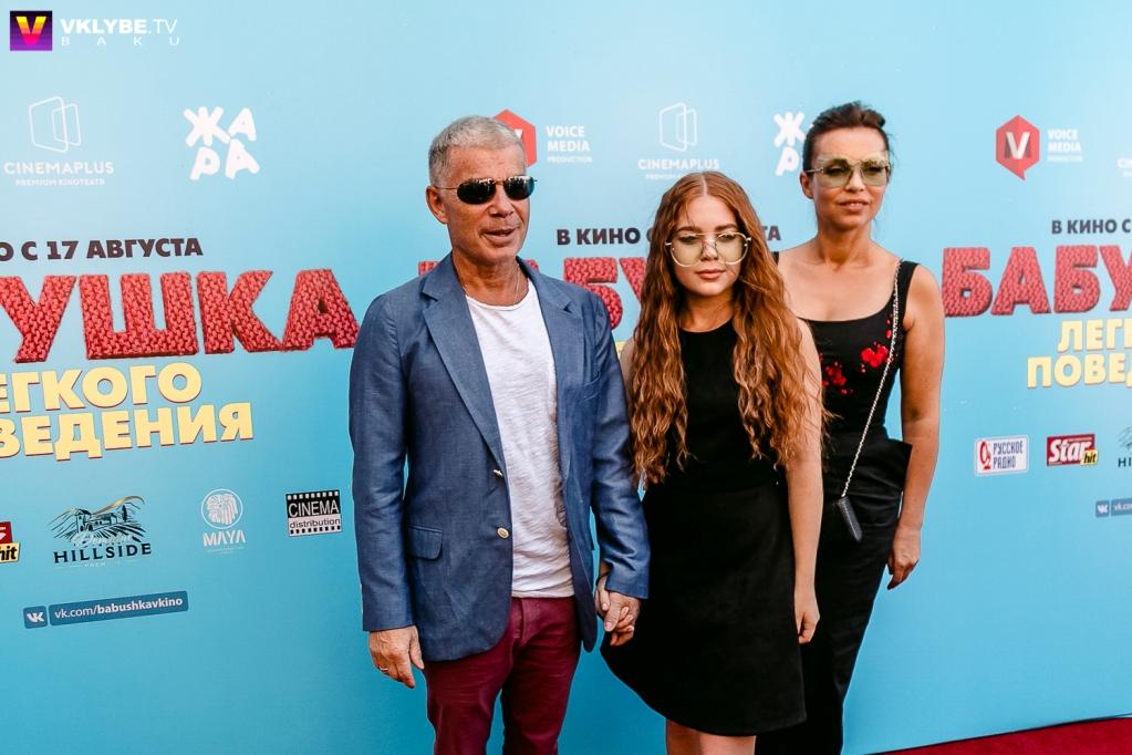 Российские звезды на премьере комедии в Баку (ФОТО/ВИДЕО)