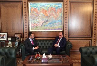 Türk Keneşi Genel Sekreteri, Dışişleri Bakanı Elmar Mammadyarov’u makamında ziyaret etti