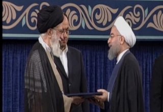 Hamaney Hasan Ruhani’nin görevini resmen onayladı (Fotoğraf)