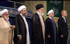 Hamaney Hasan Ruhani’nin görevini resmen onayladı (Fotoğraf)