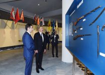 Президент Ильхам Алиев принял участие в открытии Музея флага в Гахе (ФОТО)