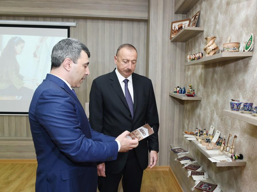 Ilham Aliyev inaugurates ABAD Center in Balakan (PHOTO)