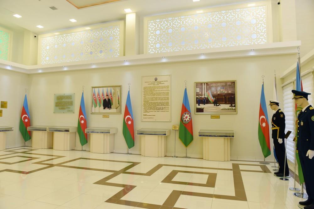 President Aliyev attends opening of Flag Museum in Balakan district (PHOTO)