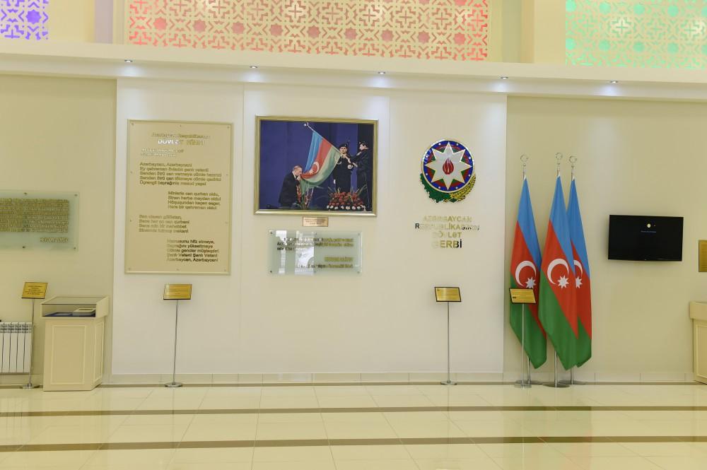 Azərbaycan Prezidenti Balakəndə Bayraq Muzeyinin açılışında iştirak edib (FOTO)