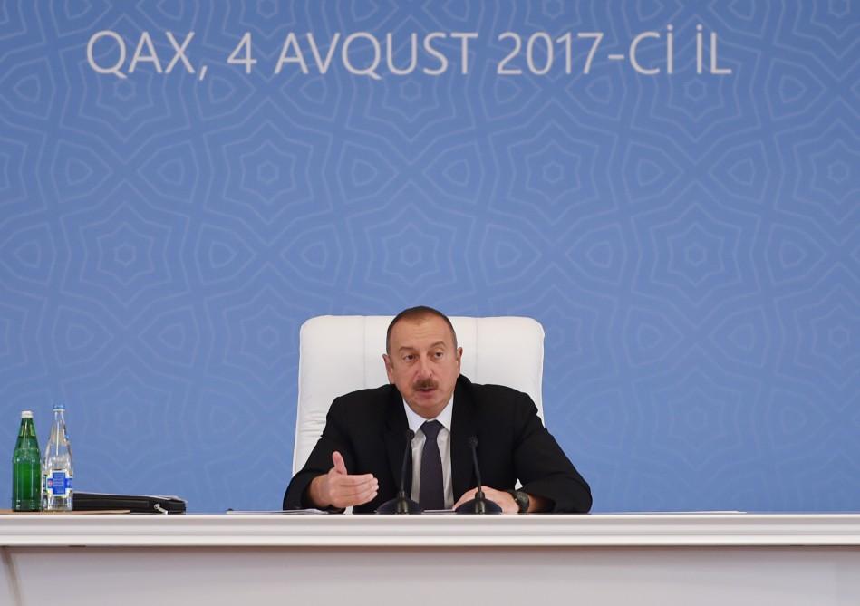 Президент Азербайджана Ильхам Алиев: Тандем  НФА-Мусават вел страну к гибели