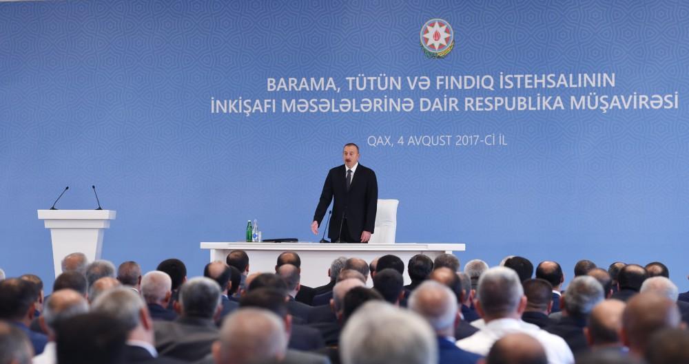 Президент Ильхам Алиев: Я высоко оцениваю общие перспективы экономического развития Азербайджана