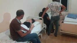 В Сумгайыте после пожара в общежитии госпитализировали 25 человек  (ФОТО)