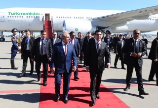 Türkmenistan Cumhurbaşkanı Azerbaycan’da