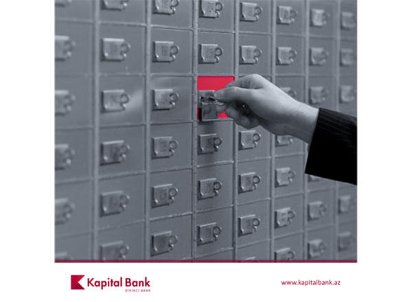 Kapital Bank в филиале "Гянджа" предлагает в аренду депозитные сейфы