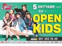 Новые кумиры детей и подростков - группа Open Kids впервые выступит в Баку!