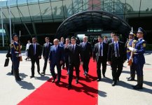Завершился официальный визит президента Туркменистана в Азербайджан (ФОТО)