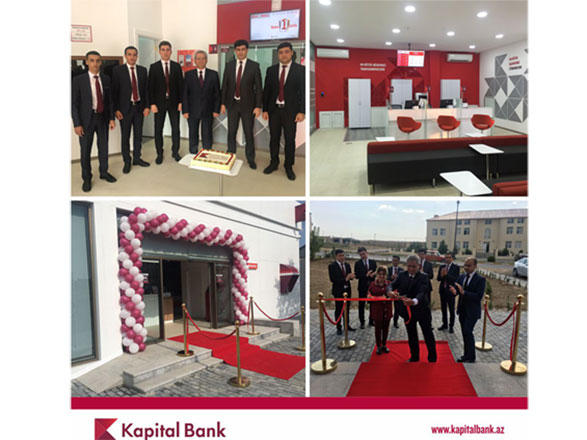 Kapital Bank открыл обновленный филиал "Гобустан"