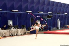 В Баку проходит XXIV Открытый чемпионат Азербайджана по художественной гимнастике (ФОТО)