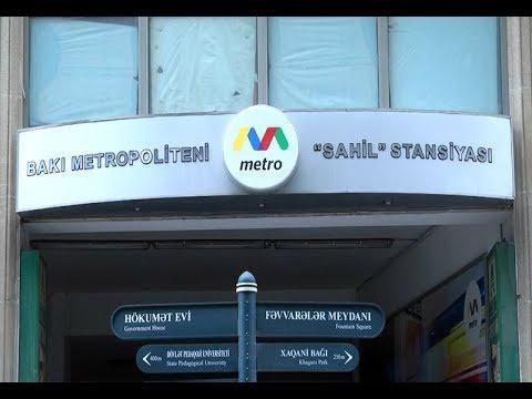 Avqustun 21-dən metronun  "Sahil" stansiyası 1 illik təmirə bağlanır