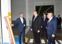 President Ilham Aliyev attends inauguration of Logistics Center of Shamkir Agropark (PHOTO)