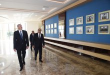 Президент Азербайджана принял участие в открытии Центра Гейдара Алиева в Гядабее (ФОТО)