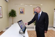 President Ilham Aliyev launches Gadabay electrical substation (PHOTO)