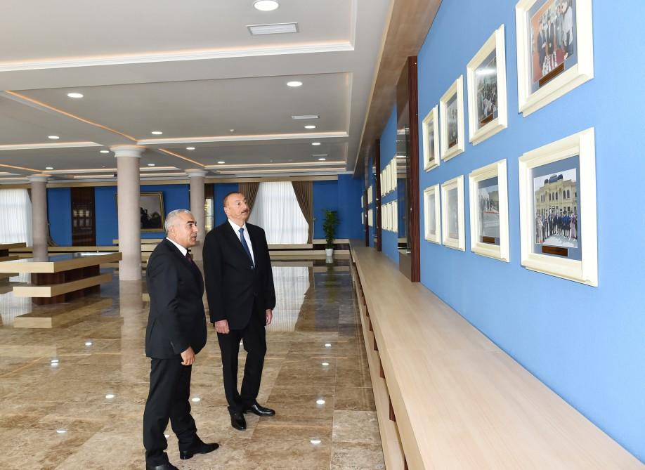 Президент Азербайджана принял участие в открытии Центра Гейдара Алиева в Гядабее (ФОТО)