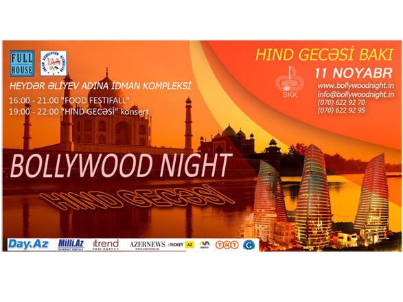 Bollywood Night представит дефиле азербайджанской и индийской моды
