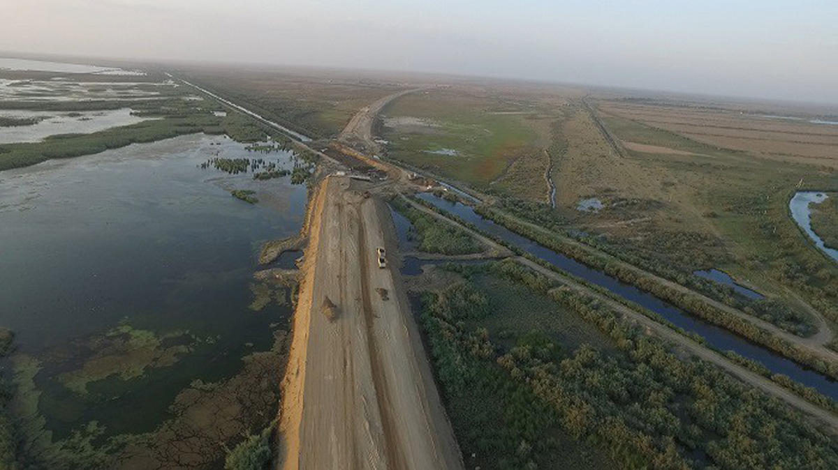 Основная часть автодороги Алят-Астара-граница с Ираном готова к эксплуатации (ФОТО, ВИДЕО)
