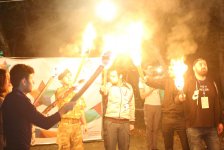 В Губе прошло факельное шествие (ФОТО)