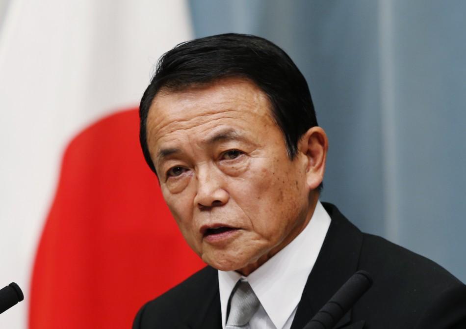 Japan Finance Minister Aso cancels US trip due to North Korea situation
