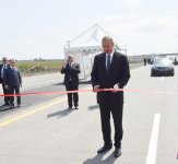 Президент Ильхам Алиев принял участие в открытии автодороги Масаллы-Джалилабад (ФОТО)
