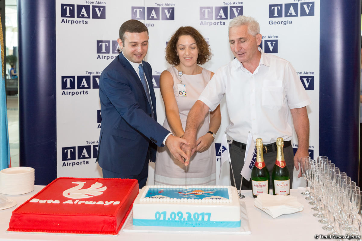 Авиакомпания Buta Airways совершила первый коммерческий рейс в Тбилиси (ФОТО)