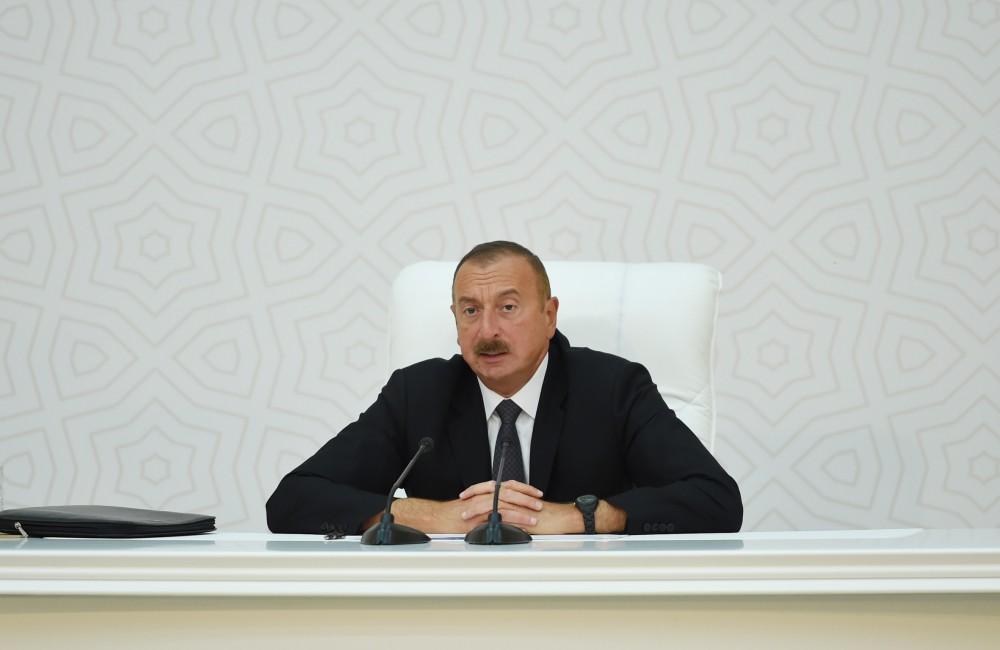 Президент Ильхам Алиев: Азербайджан должен создать большой экспортный потенциал