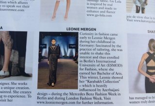 Карабахская коллекция на страницах британского Vogue (ФОТО)