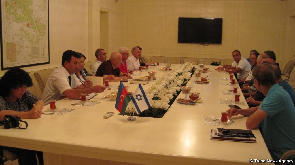 Delegation of Israel’s Tirat Carmel visits Azerbaijan’s Ismayilli (PHOTO)