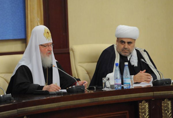 В Москве состоялась встреча религиозных лидеров Азербайджана и России