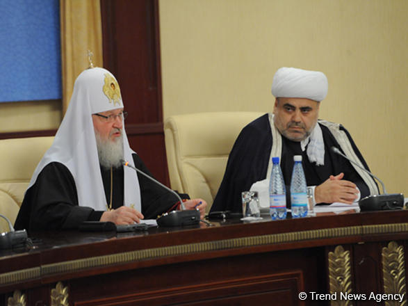 В Москве состоялась встреча религиозных лидеров Азербайджана и России