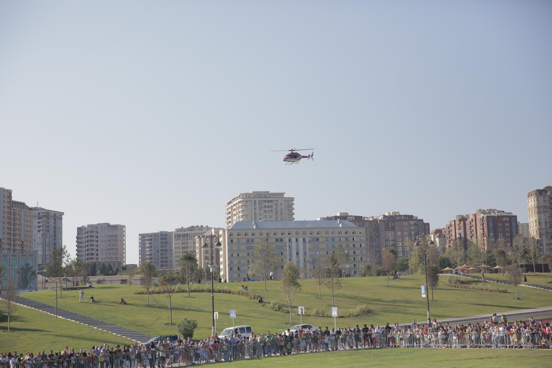 В парке Центра Гейдара Алиева состоялись летное шоу и выставка авиамоделей (ФОТО)