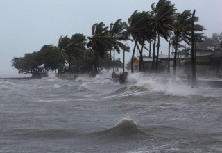 "Culiya" tropik fırtınası güclənərək 1-ci kateqoriyalı qasırğaya çevrilib