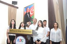 ADU-da İndoneziya və Azərbaycanda multikulturalizm mövzusunda seminar keçirilib (FOTO)