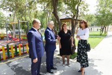 Первый вице-президент Мехрибан Алиева ознакомилась с условиями, созданными в детском саду-яслях «Гаранфиль» после капитального ремонта (ФОТО)