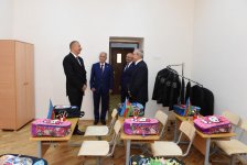 President Aliyev views overhauled special school in Baku (PHOTO)