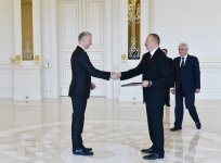 President Ilham Aliyev receives credentials of head of EU Delegation to Azerbaijan (PHOTO)