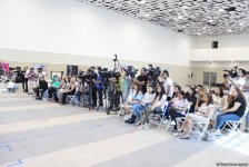 Эмоции и переживания Айгюн Кязымовой, или Мистическое число 22: пресс-конференция (ФОТО)