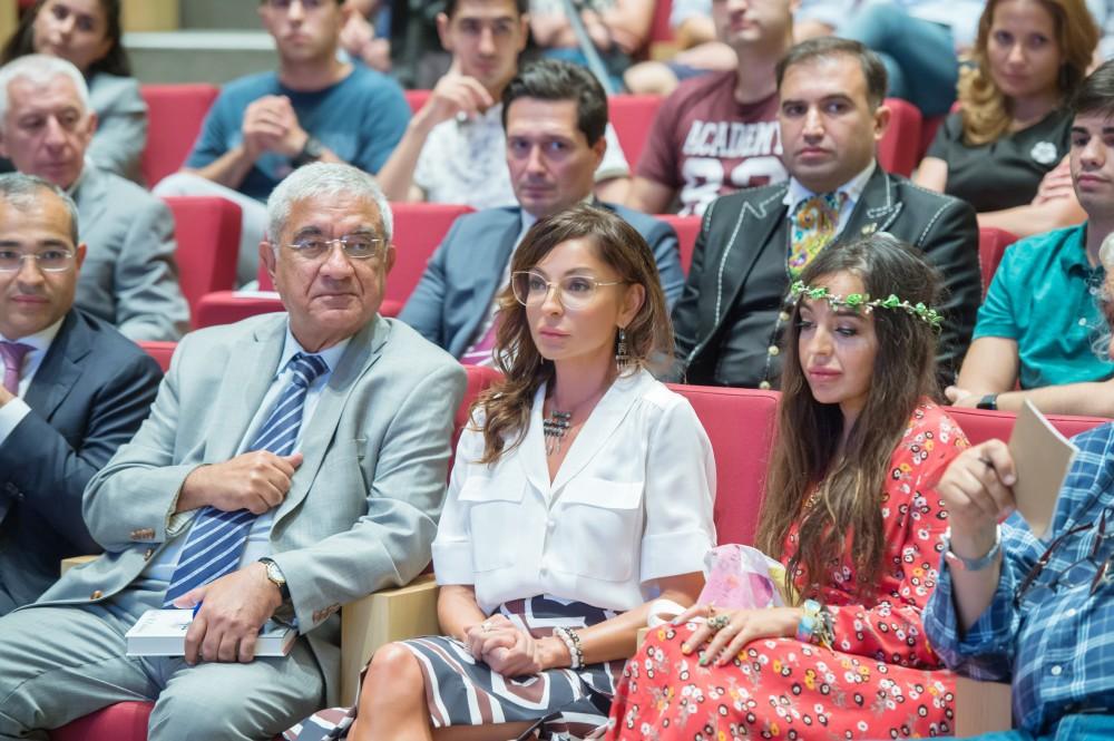 First VP Mehriban Aliyeva attends lecture by American businessman Shervin Pishevar at ADA University (PHOTO)