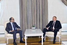 Президент Ильхам Алиев принял директора Департамента МВФ по странам Ближнего Востока и Центральной Азии (ФОТО)