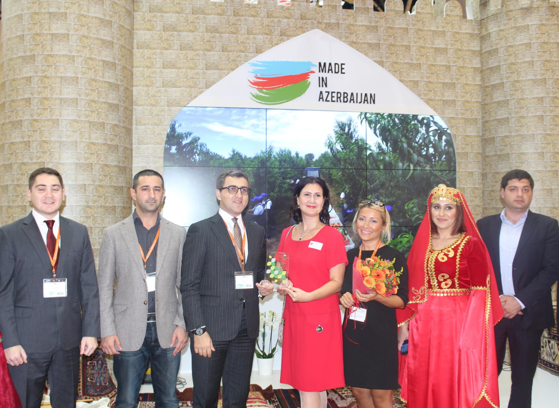 Azərbaycan “Worldfood Moscow” sərgisində mükafata layiq görülüb (FOTO)