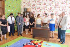В Ширване сдан в эксплуатацию построенный по инициативе Фонда Гейдара Алиева детский сад (ФОТО)