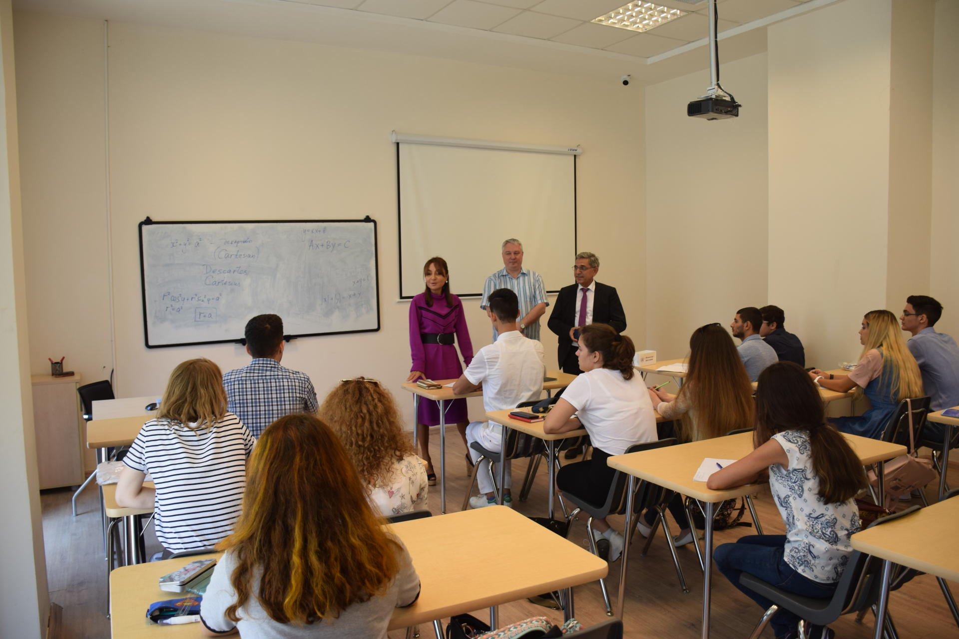 В Филиале МГУ им. М.В. Ломоносова в городе Баку начался новый 10-й учебный год (ФОТО)