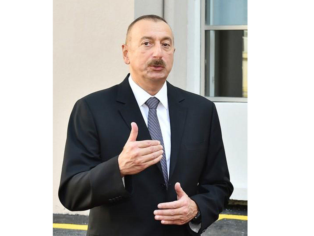 Президент Ильхам Алиев: Цель клеветнических кампаний против Азербайджана - использовать усиливающийся потенциал страны в своих интересах
