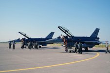 Самолеты F-16 ВВС Турции прибыли в Азербайджан для участия в учениях (ФОТО, ВИДЕО)