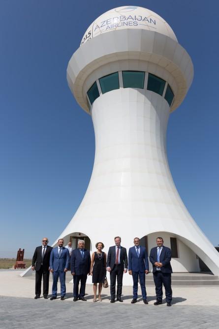 Французская делегация ознакомилась с Центром оптимизации воздушного пространства в Бакинском аэропорту (ФОТО)